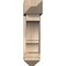 Ekena Millwork Balboa Arts and Crafts Smooth Bracket w/ Offset Brace, Douglas Fir, 7 1/2"W x 24"D x 28"H BKT0806X24X28BOA03SDF - alternate 2